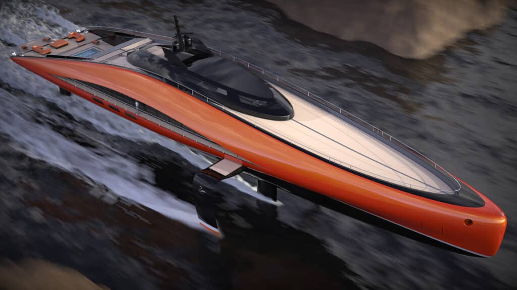 Plectrum: un super yacht che vola sull’acqua!