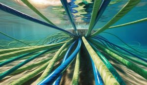 Illustrazione di cavi sottomarini (Canva Foto) - www.marinecue.it