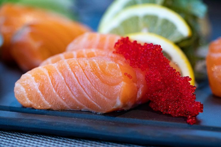 Illustrazione di un salmone (Pexels FOTO) - www.marinecue.it