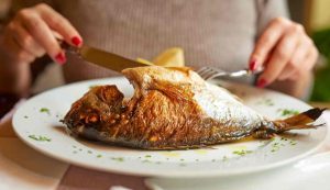 Pesce al piatto