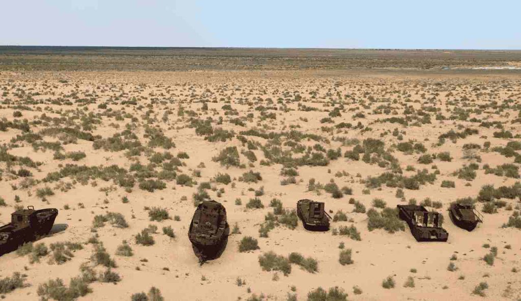 area desertificata