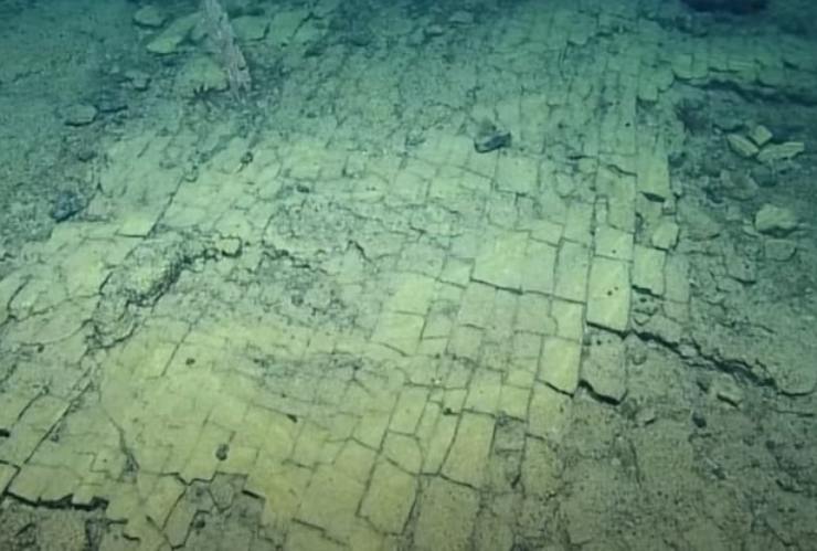 Illustrazione della strada gialla (The Ocean Exploration Trust_E_V_Nautilus_YouTube Screen) -marinecue.it