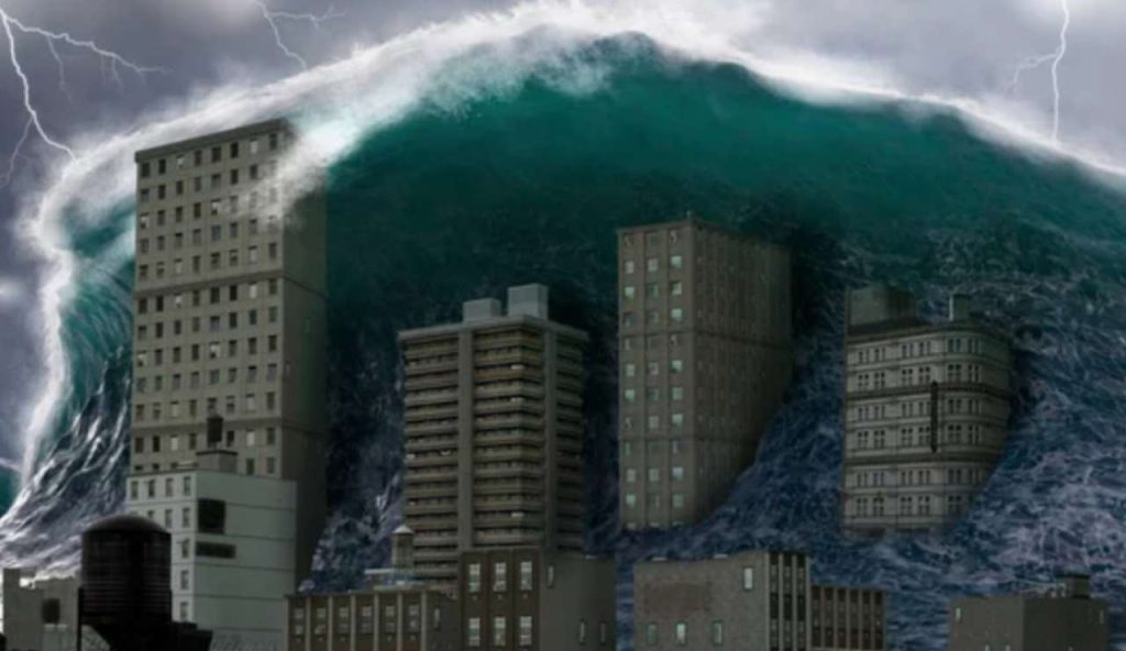 Illustrazione di un disastro marino (Depositphotos foto) - www.marinecue.it