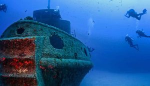Illustrazione di un relitto (Canva FOTO) - marinecue.it