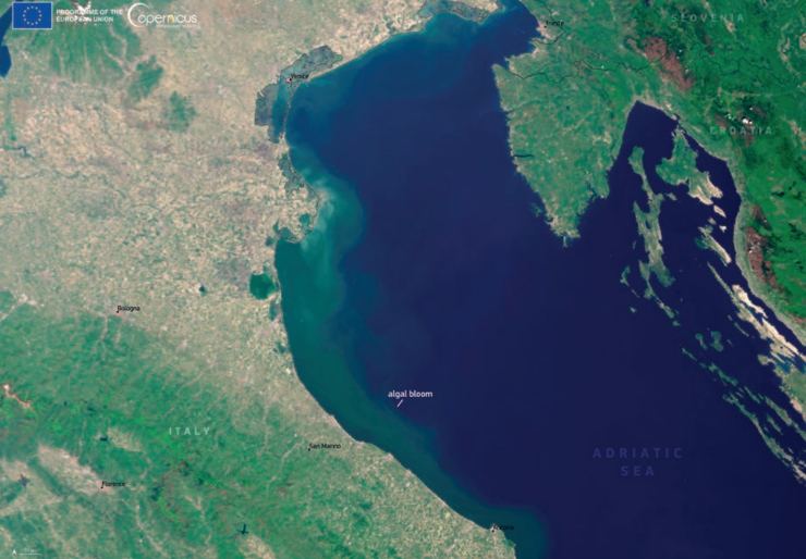 la situazione vista dallo spazio (Copernicus FOTO) - sciencecue.it