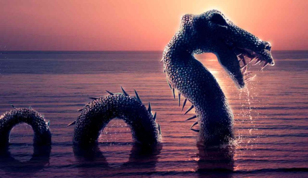 Illustrazione di un mostro marino (Canva FOTO) - marinecue.it
