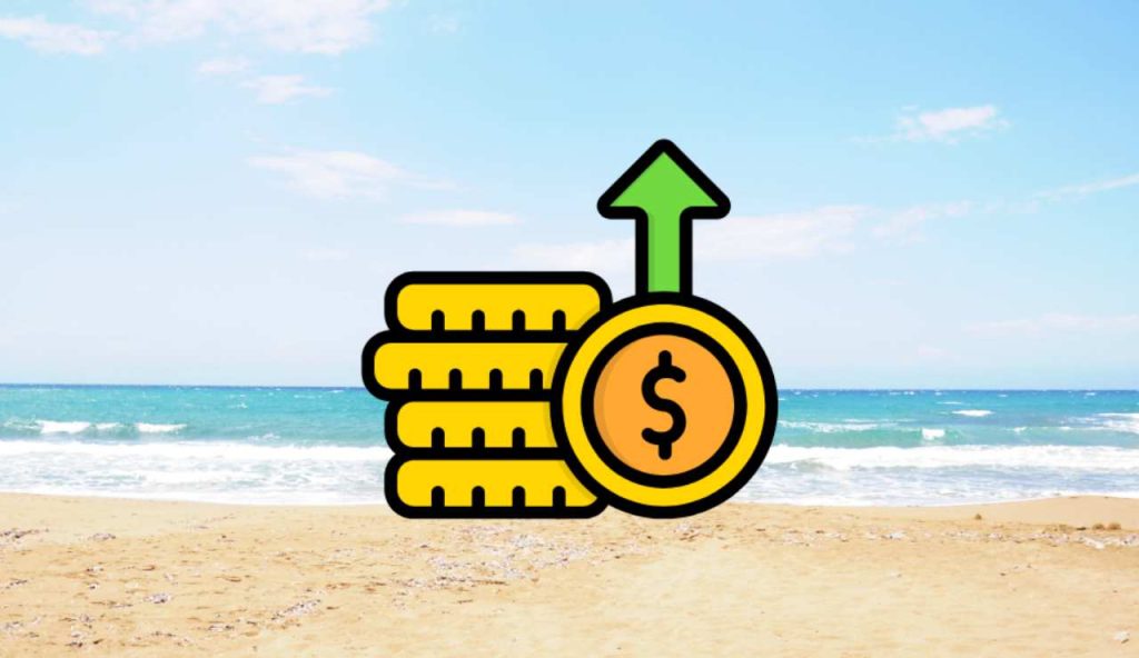 Illustrazione di una spiaggia costosa (Canva FOTO) - marinecue.it