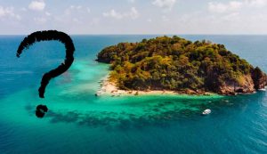 Illustrazione di un'isola misteriosa (Canva FOTO) - marinecue.it