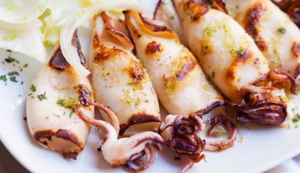 Calamari cotti