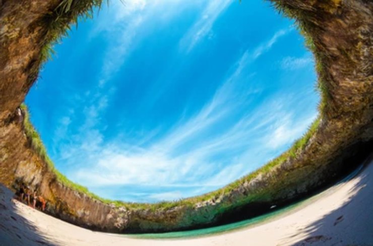Il cielo sopra Hidden Beach