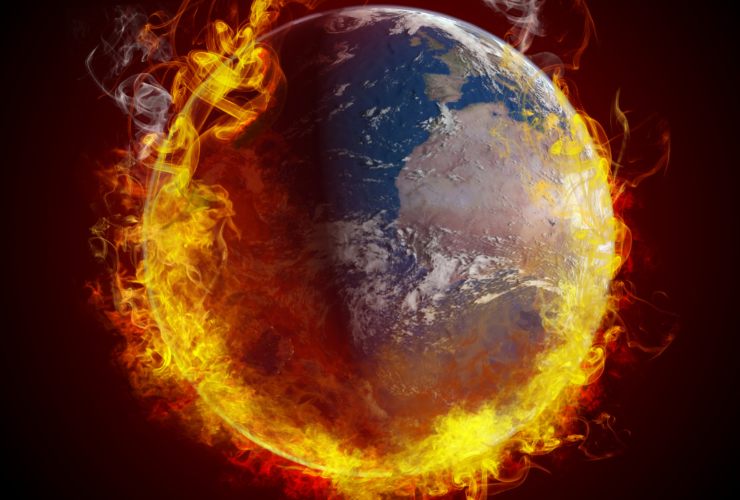 Illustrazione delle temperature elevate (Canva FOTO) - marinecue.it