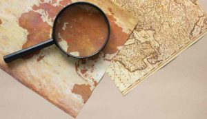 Illustrazione di una mappa (Canva FOTO) - marinecue.it
