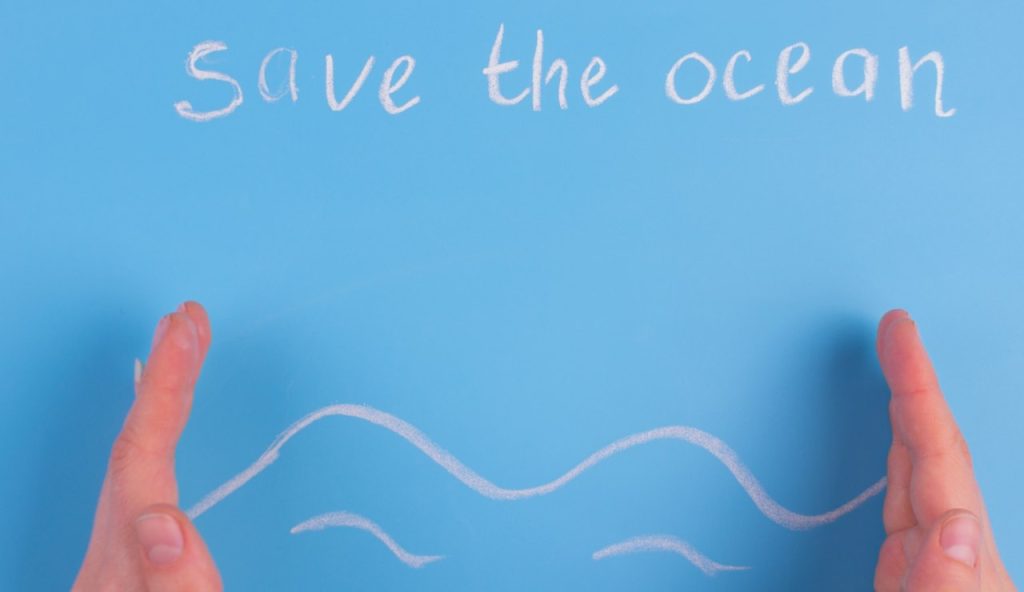 Illustrazione di un'immagine Save the oceano (Canva FOTO) - marinecue.it