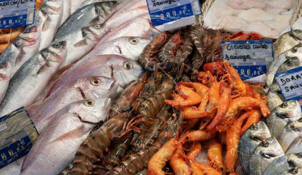 Pesci al mercato