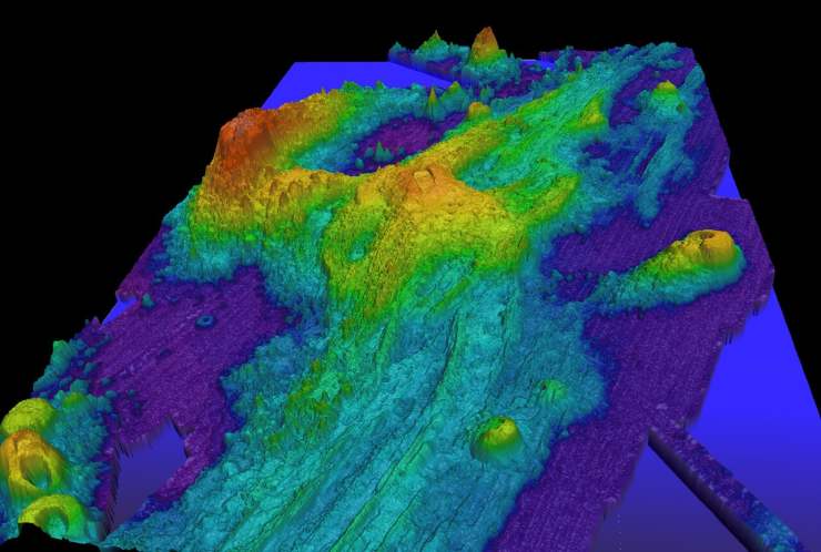 Illustrazione del vulcano Axial Seamount (WIkimedia Commons NOAA FOTO) - marinecue.it