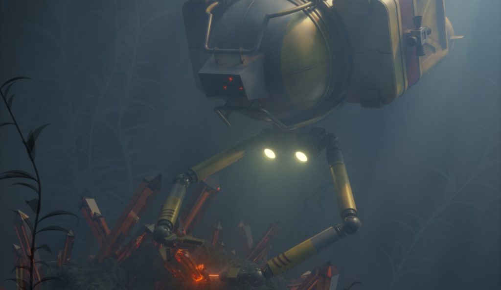 Illustrazione di un robot sottomarino (Canva FOTO) - marinecue.it