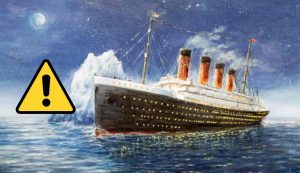 Illustrazione del Titanic (Depositphotos foto) - www.marinecue.it