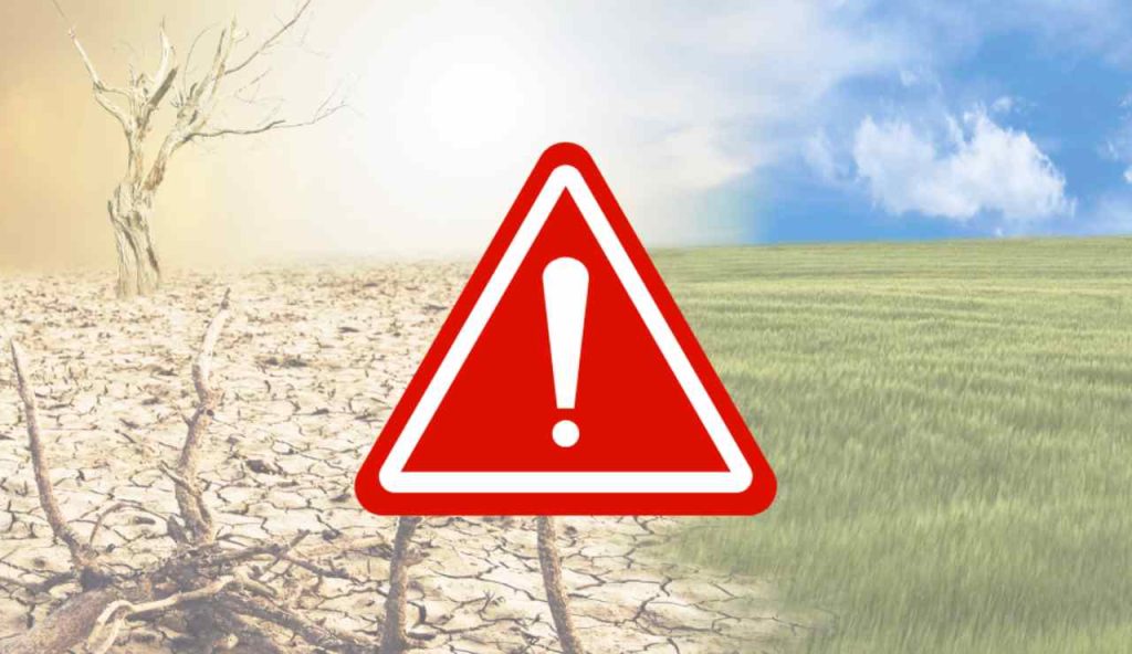 Illustrazione dei cambiamenti climatici (Canva foto)-marinecue.it