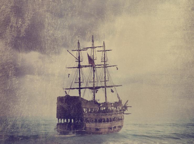 Illustrazione di una nave antica (Canva FOTO) - marinecue.it