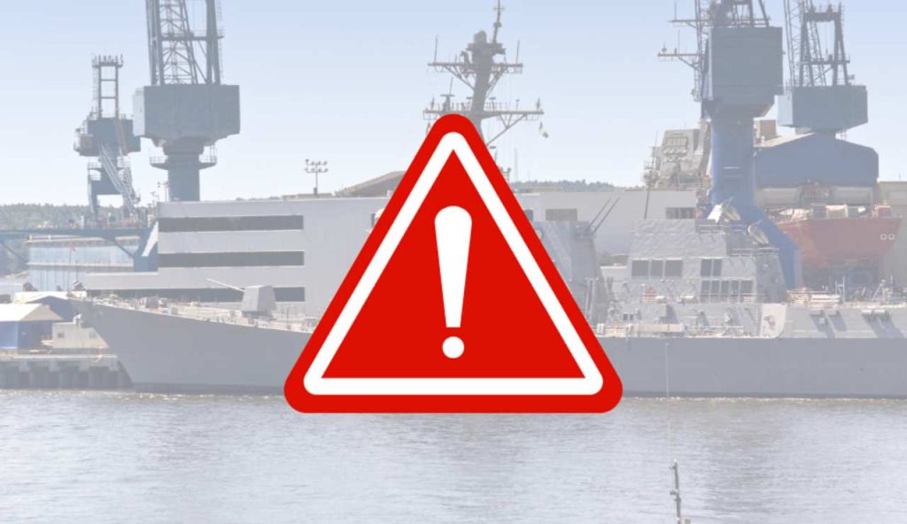 Illustrazione di una nave in un porto (Canva FOTO) - marinecue.it