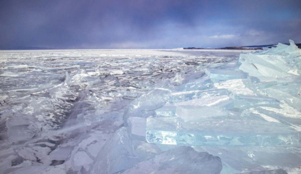 Batteri sotto il ghiaccio