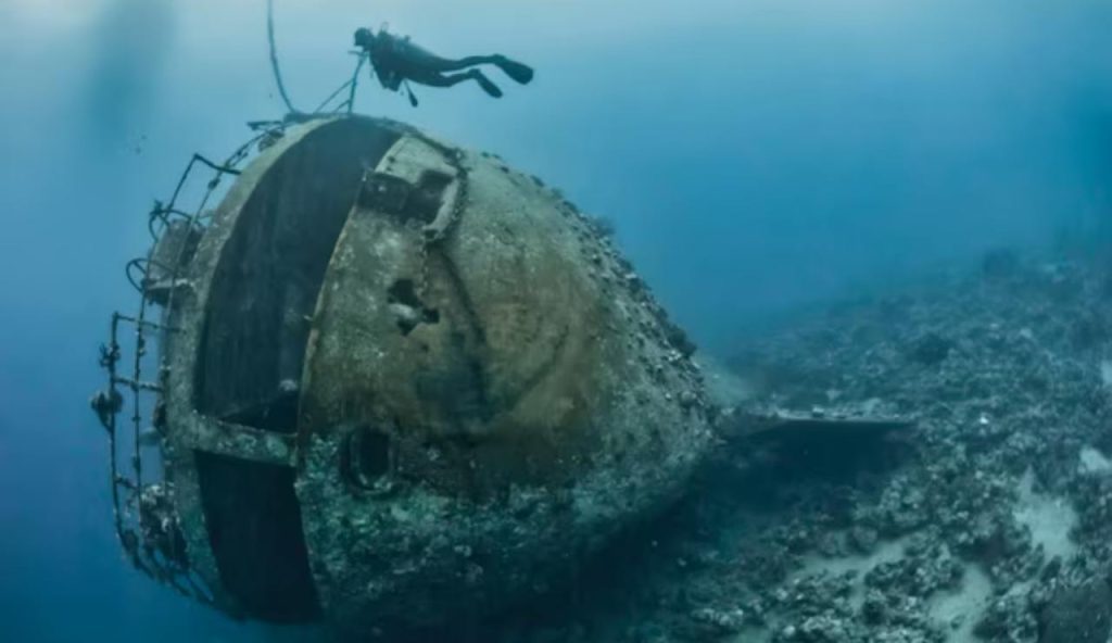 Relitto sottomarino